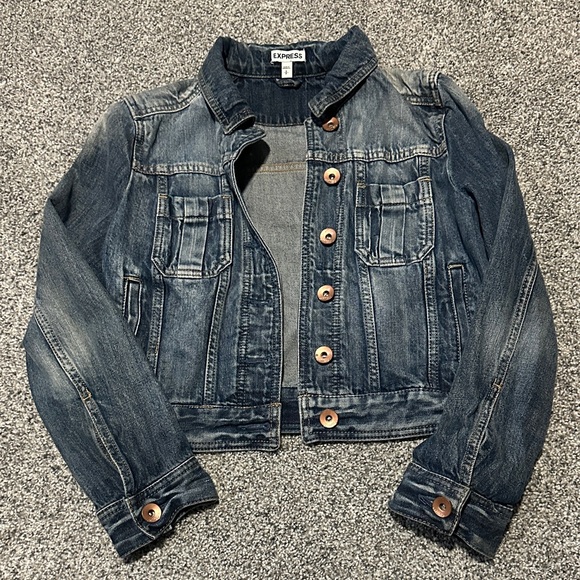 Express Jackets & Blazers - Express Classic Blue Jean Jacket